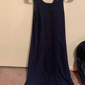 Blue dress